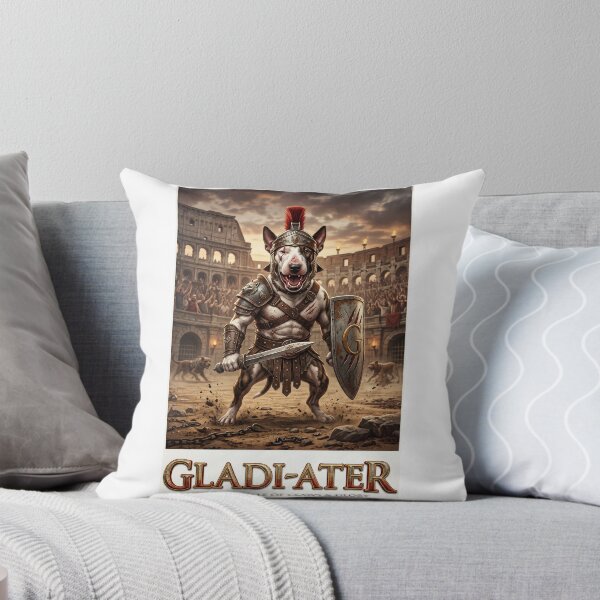Item preview, Gladi-ater - Funny Dog Movie Poster Parody designed and sold by PupFiction26.