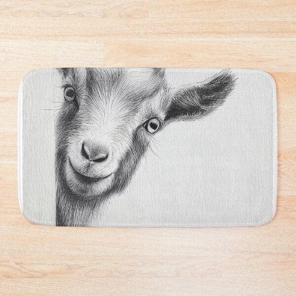 Item preview, Curious Pygmy Goat Peeking designed and sold by lautir.