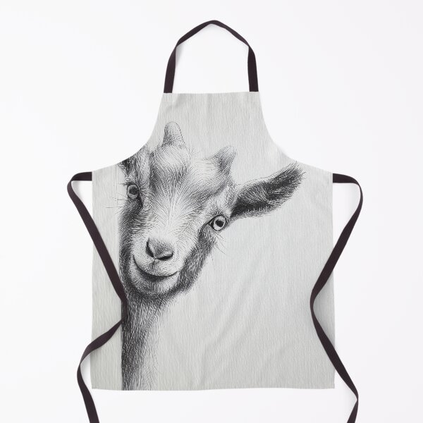 Item preview, Curious Pygmy Goat Peeking designed and sold by lautir.