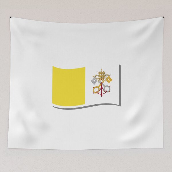 Item preview, Vatican city flag country isolated icon Sticker designed and sold by Cute Alien.