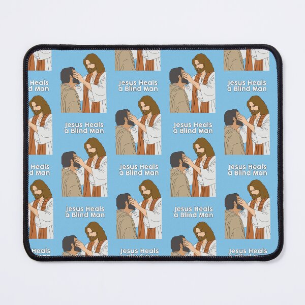 Item preview, Jesus Heals a Blind Man designed and sold by elviamontemayor.