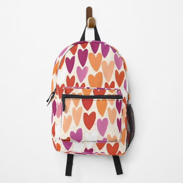 Item preview, Lesbian Pride Month Heart Pattern – Cute Sapphic Love Aesthetic designed and sold by Cannaxes Studio.