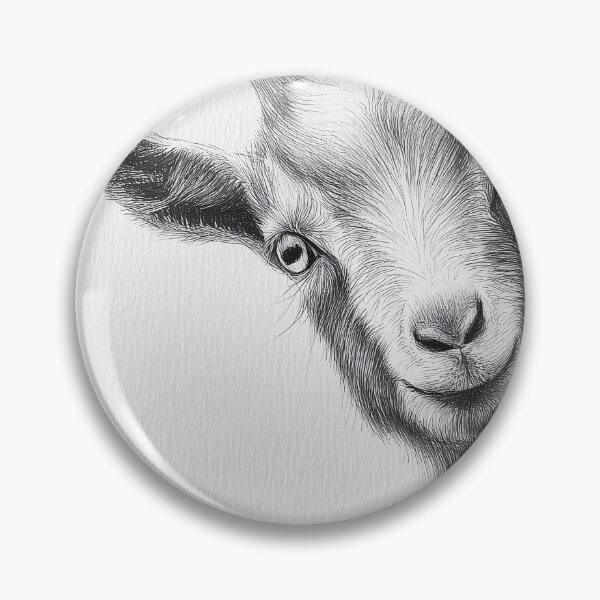 Item preview, Curious Peeking Pygmy Goat Poster designed and sold by lautir.