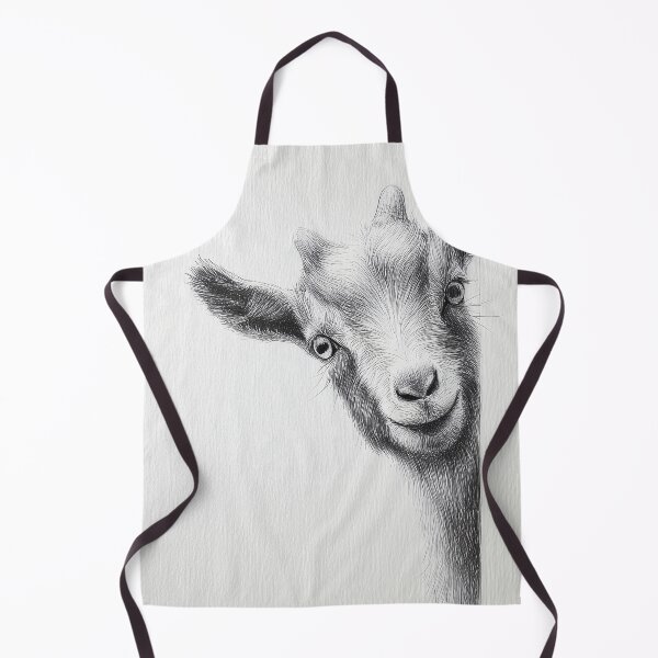 Item preview, Curious Peeking Pygmy Goat Poster designed and sold by lautir.