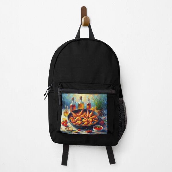 Item preview, Paella Impressionism Art Style designed and sold by artofuniverse.