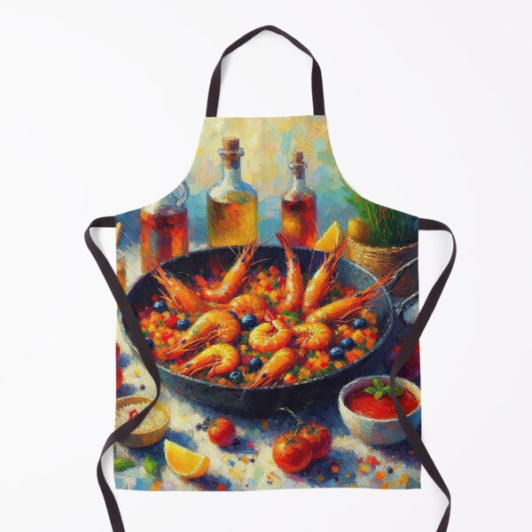 Item preview, Paella Impressionism Art Style designed and sold by artofuniverse.