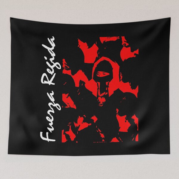Item preview, Red Silhouette With Latin White Typography designed and sold by DeadTired666.