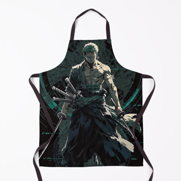 Item preview, Roronoa Zoro Cyber Samurai Aura | One Piece Anime Swordsman Art designed and sold by Dyan4.