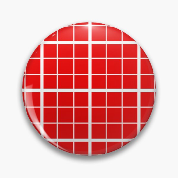 Item preview, Red and White Grid Windowpane Check Design  designed and sold by PatternTitan.