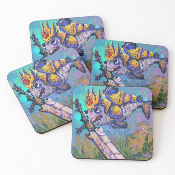 Item preview, knight fish, defender of the coral reefs designed and sold by guilhernunes.