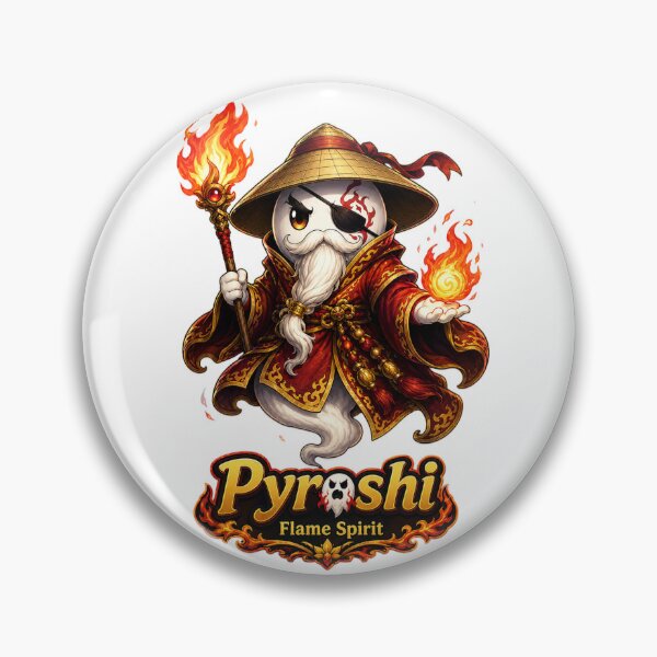 Artikelvorschau, Pyroshi Flammengeist-Samurai entworfen und verkauft von Red66circle.