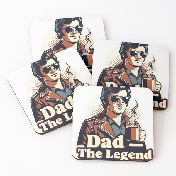 Item preview, Cool Dad Sticker designed and sold by zakvisuals.