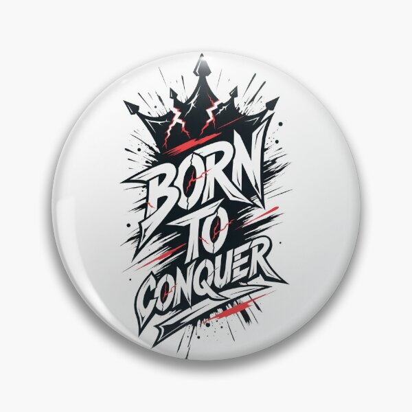 Item preview, Born To Conquer Warrior Mindset Premium designed and sold by Carlos Merino Jaime.