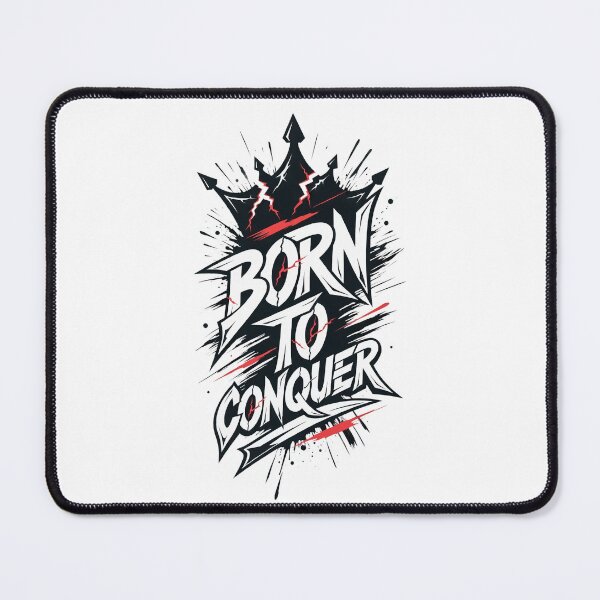 Item preview, Born To Conquer Warrior Mindset Premium designed and sold by Carlos Merino Jaime.