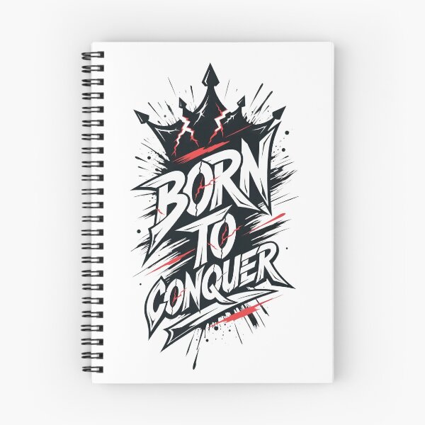 Item preview, Born To Conquer Warrior Mindset Premium designed and sold by Carlos Merino Jaime.