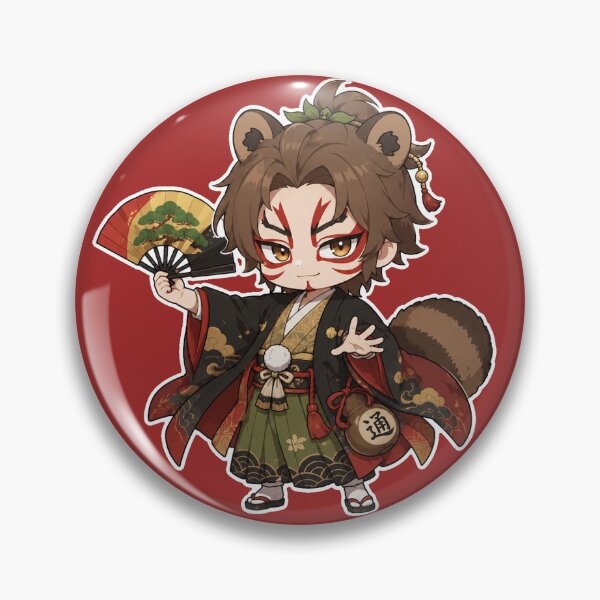 Item preview, A young raccoon dog is a Kabuki actor designed and sold by HD3284.