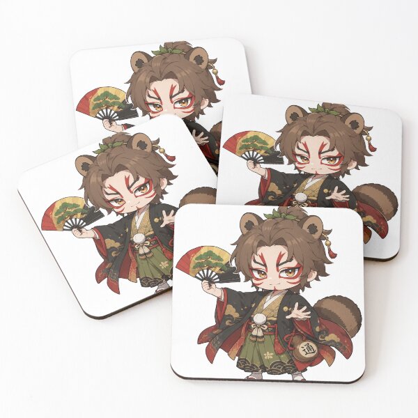 Item preview, A young raccoon dog is a Kabuki actor designed and sold by HD3284.