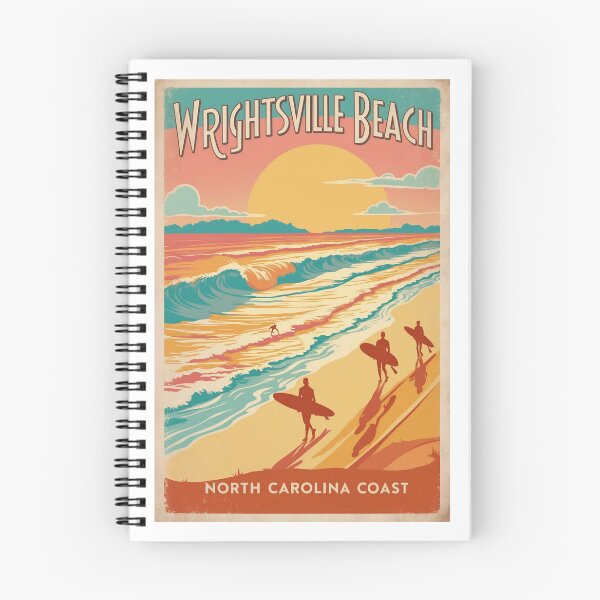 Item preview, Wrightsville Beach Sunset Surf Stickers designed and sold by bobparduephoto.