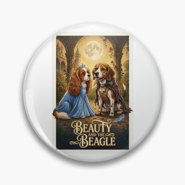 Item preview, Beauty and the Beagle - Funny Fairytale Movie Parody designed and sold by PupFiction26.