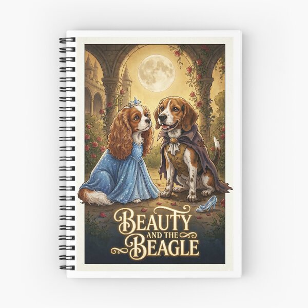 Item preview, Beauty and the Beagle - Funny Fairytale Movie Parody designed and sold by PupFiction26.