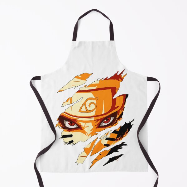 Item preview, Naruto Uzumaki – Nine-Tails Eyes Chakra Mode Anime T-Shirt Design designed and sold by stickyverselab.