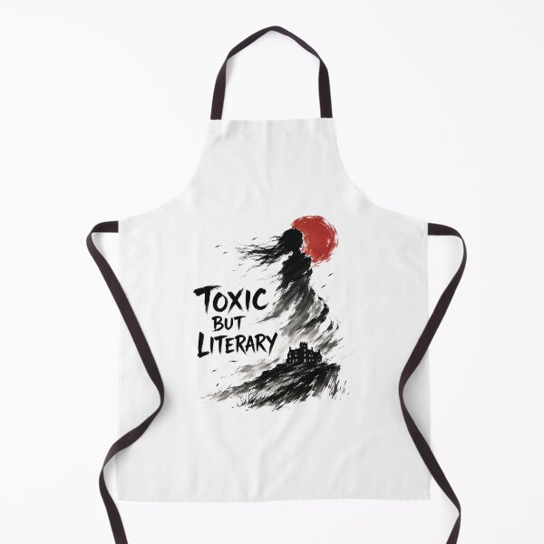 Item preview, Wuthering Heights Toxic But Literary Gothic Ghost Moon Art designed and sold by Fenay Designs.