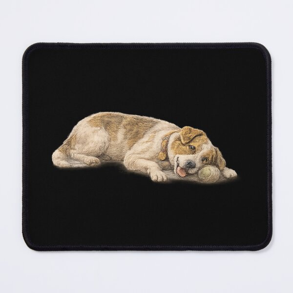 Item preview, Beautiful Tartarian Royal Dog - Dog Thinking on Black - Visualise Invisible designed and sold by VisualiseIt.