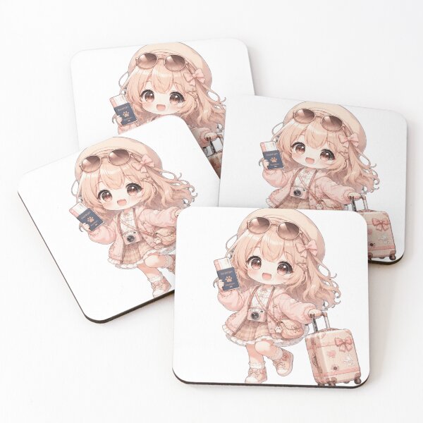 Item preview, Cute Chibi Travel designed and sold by konkapo00.