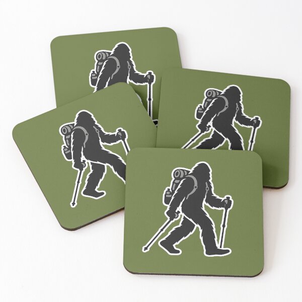 Item preview, Sasquatch Hiking Through the Wilderness designed and sold by Orca Chuckle Studios.