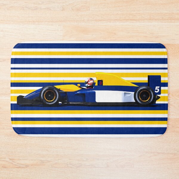 Item preview, Nigel Mansell #5 FW14 1992 F1 Car Side View designed and sold by PitWallArt.