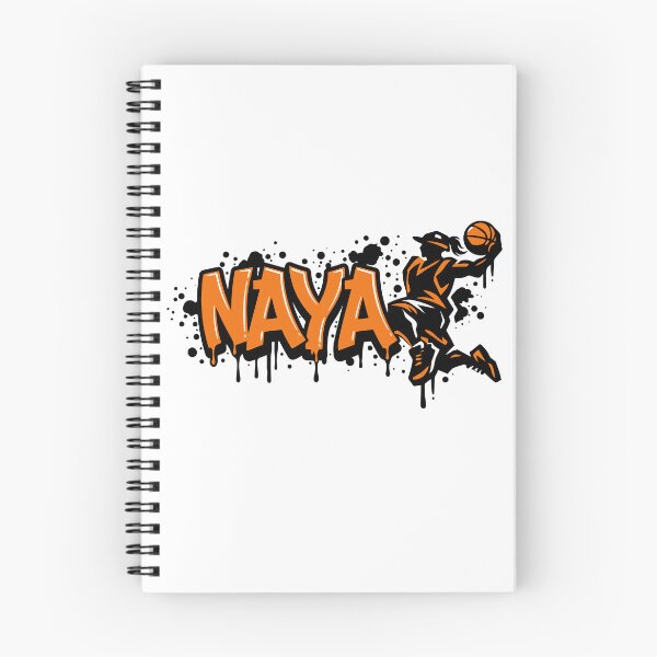 Item preview, Graffitti Drip Basket First Name Naya designed and sold by digital.stickerperso.com.