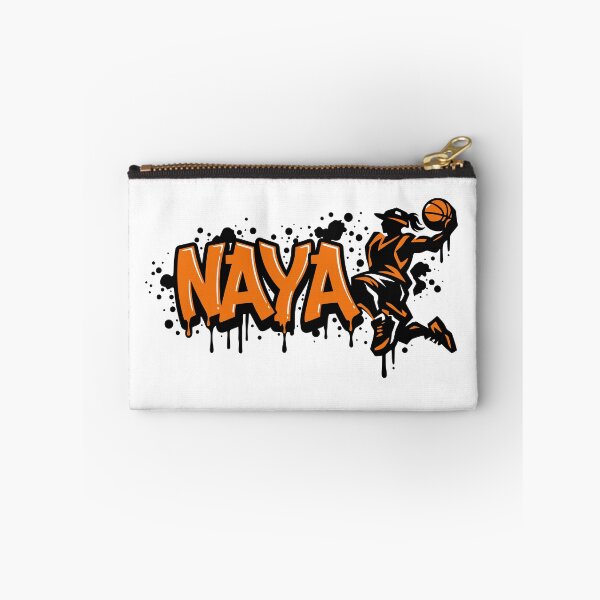Item preview, Graffitti Drip Basket First Name Naya designed and sold by digital.stickerperso.com.