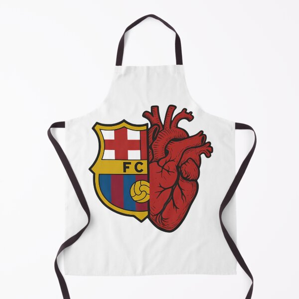 Item preview, Football In My Heart Graphic - Blaugrana Colors Soccer Fan Art designed and sold by aseelbrand.