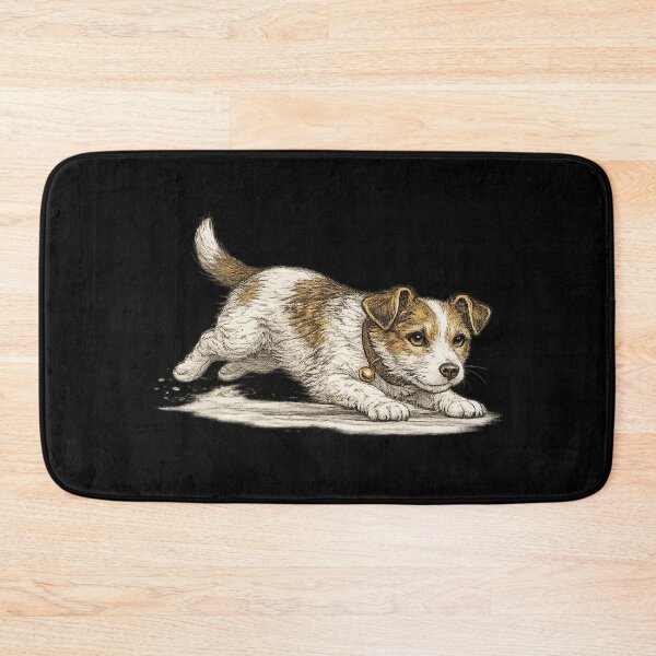Item preview, Beautiful Tartarian Royal Dog - Dog Sneaking on Black - Visualise Invisible designed and sold by VisualiseIt.