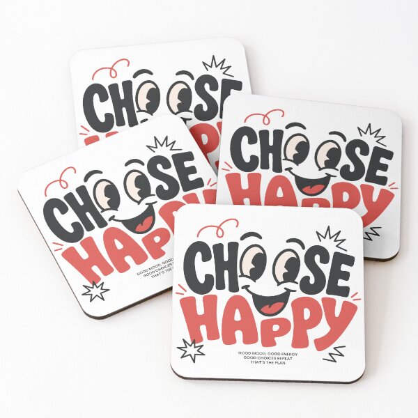 Item preview, CHOOSE HAPPY designed and sold by vectalux.