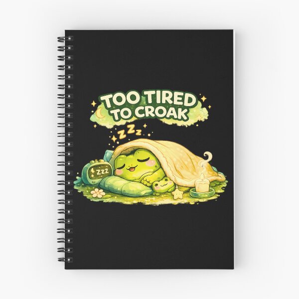 Item preview, Too Tired To Croak designed and sold by Hobby-up.