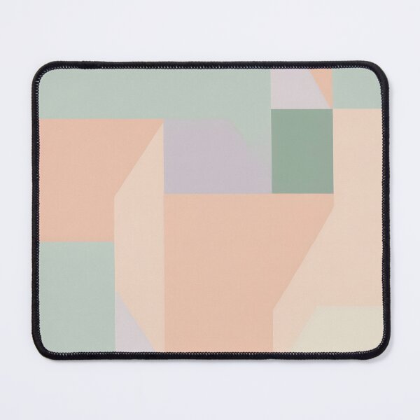 Item preview, Minimalist pastel geometry with soft shapes designed and sold by NEWStyles4.