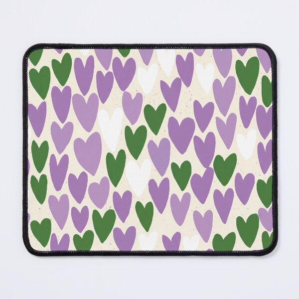 Item preview, Genderqueer Pride Month Heart Pattern – Cute Enby Aesthetic designed and sold by Cannaxes Studio.