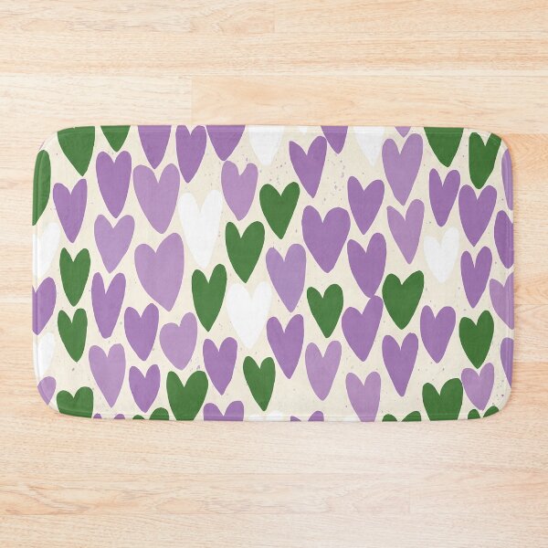 Item preview, Genderqueer Pride Month Heart Pattern – Cute Enby Aesthetic designed and sold by Cannaxes Studio.
