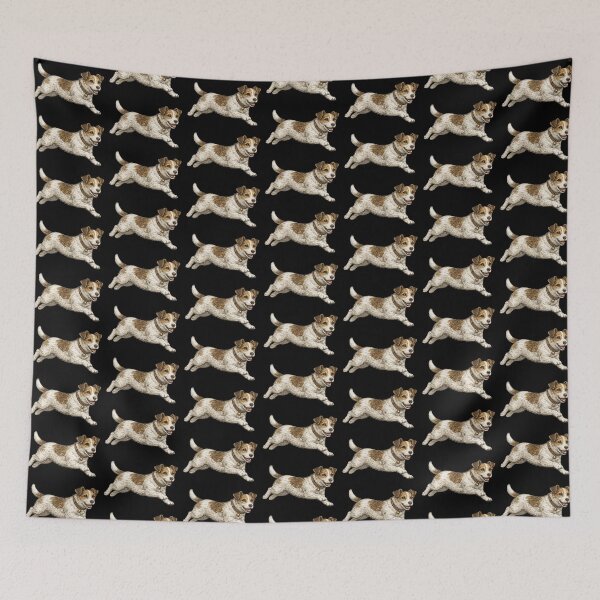Item preview, Beautiful Tartarian Royal Dog - Dog in Action on Black - Visualise Invisible designed and sold by VisualiseIt.