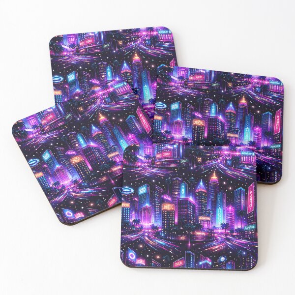 Item preview, Neon City Nights designed and sold by NSMDesignByN8.
