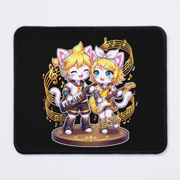 Item preview, len and rin Kawaii Cat Cosplay parody designed and sold by CuteKats.