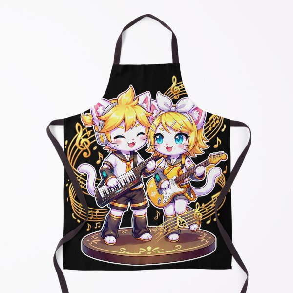 Item preview, len and rin Kawaii Cat Cosplay parody designed and sold by CuteKats.