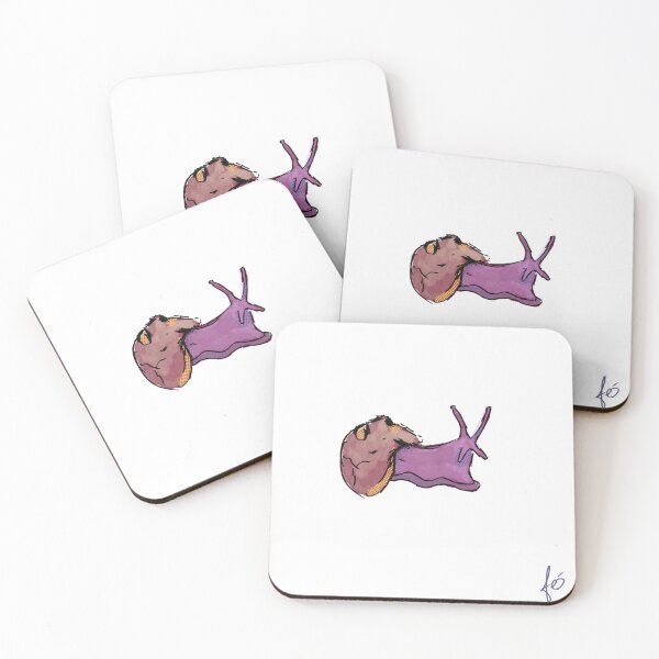 Item preview, Purple snail with a skull for a shell designed and sold by mousse-tache.