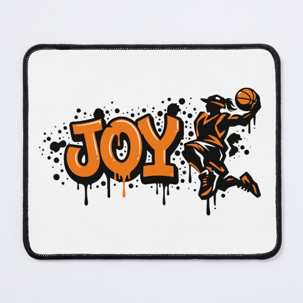 Item preview, Graffitti Drip Basket First Name Joy designed and sold by digital.stickerperso.com.