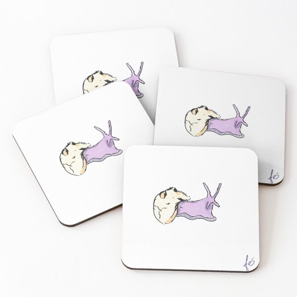 Item preview, Purple snail with a skull for a shell designed and sold by mousse-tache.