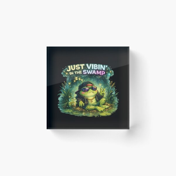 Item preview, Just Vibin’ In The Swamp designed and sold by Hobby-up.