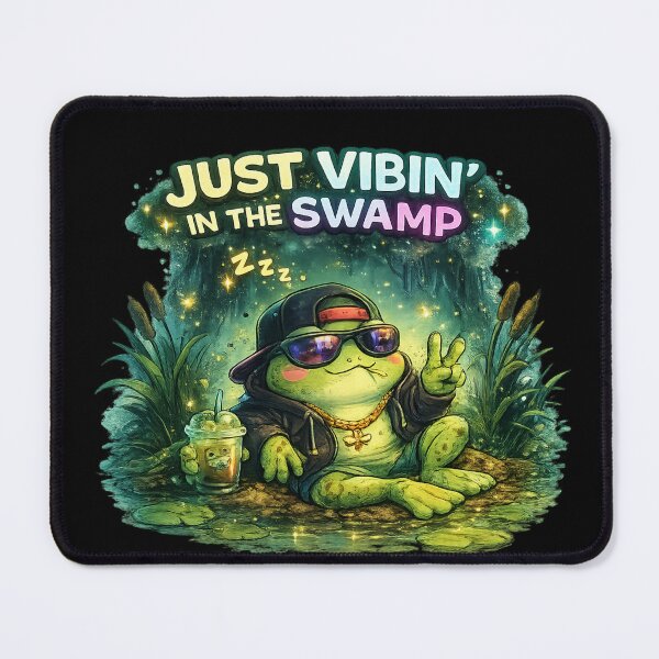 Item preview, Just Vibin’ In The Swamp designed and sold by Hobby-up.