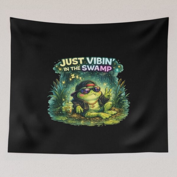 Item preview, Just Vibin’ In The Swamp designed and sold by Hobby-up.