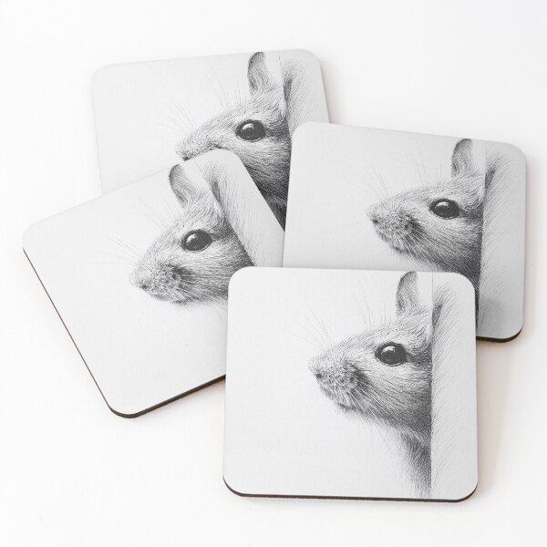 Item preview, Curious Degu Peeking designed and sold by lautir.